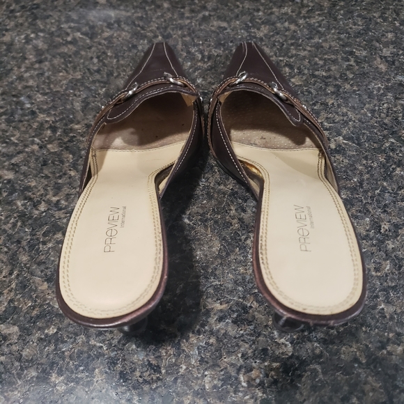 Preview Brown Mules size 8 - Picture 5 of 11